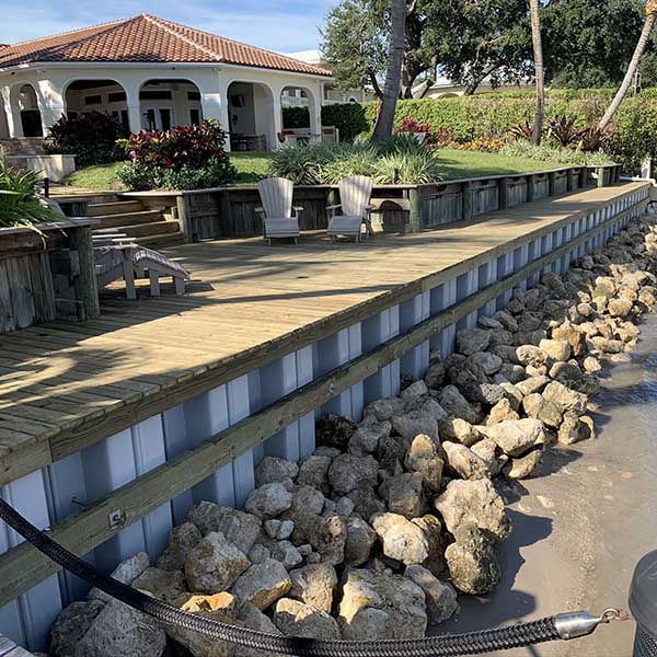 Seawalls near home